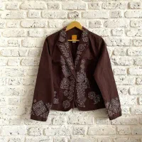 کت کتان زنانه رنگ سال