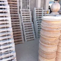 نرده سنگی و پایه ستون سر ستون روشور و....