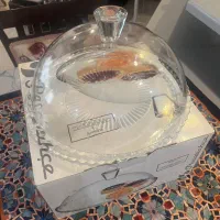 دیس گرد کیک خوری با درب برند پاشاباغچه اصل ترکیه