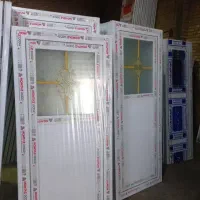 درب وپنجره پی وی سی (pvc) عمده و تکی|مصالح و تجهیزات ساختمان|بهارستان, |دیوار