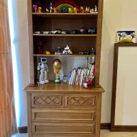دراور و کتابخانه تمام چوب