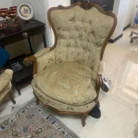 سرویس مبل استیل چوب گردو|مبلمان خانگی و میز عسلی|شیراز, قصرالدشت|دیوار