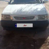 پراید سفید خش رو و تمیز