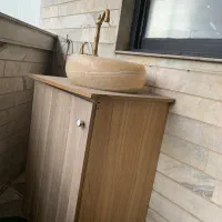 سینگ و شیر و کابینت در حد نو