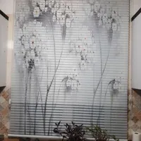 پرده زبرا و طور طرح دار