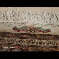 فرش جفت شش متری ماهی گل ابریشم