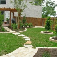 محوطه سازی باغ