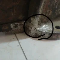 گیره رو میزی چدنی بزرگ و سنگین