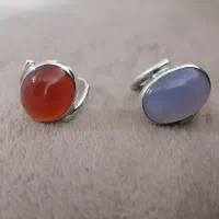 انگشتر نقره، عقیق یمن، زنانه