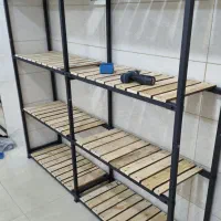 ساخت و اجرای قفسه و رگال|کتابخانه، شلف، قفسه‌های دیواری|مبارکه, |دیوار