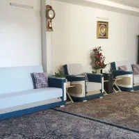 مبل راحتی تخت خواب شو کاملا تمیز و نو