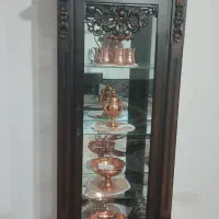 بوفه به رنگ قهوه ی