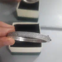 دستبند نقره شیک نگین دار|جواهرات|همدان, |دیوار