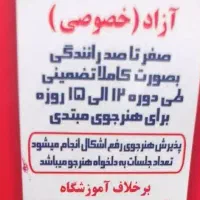 آموزش تضمینی رانندگی