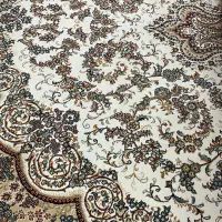 فرش 6متری دستباف گونه دور چرم|فرش|آبیک, |دیوار