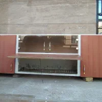 کابینت فلزی طرح چوب دو متر ی|مصالح و تجهیزات ساختمان|شیروان (خراسان), |دیوار