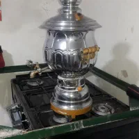 گاز وسماور وچهار پایه آهنی