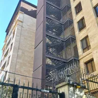 پله فرار ، اسکلت آهن ، استراکچر آسانسور