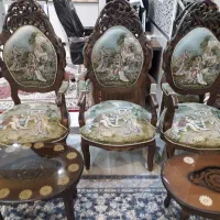 مبل سلطنتی|مبلمان خانگی و میز عسلی|خوی, |دیوار