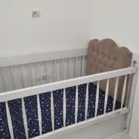 تخت کودک مدل گهواره ای|تخت و سرویس خواب|نیشابور, شهرک اندیشه|دیوار