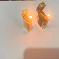 فندک های قدیمی میکرون طلا