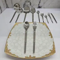 سرویس قاشق و کارد و چنگال کفگیر ملاقه یونیک|ظروف سرو و پذیرایی|تبریز, |دیوار