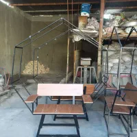 فروش نیمکت آهنی دونفر الاچیقی