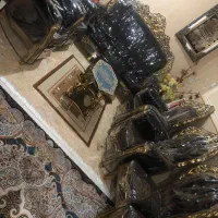 مبل  سلطنتی 9نفره چوب راش