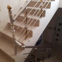 طراحی و ساخت نرده لوکس استیل و چوب|خدمات پیشه و مهارت|شهریار, شهریار|دیوار