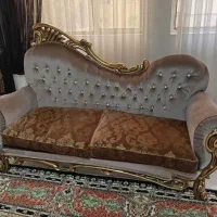 مبل کلاسیک 7نفره و کاناپه 5نفره همراه عسلی و بوفه|مبلمان خانگی و میز عسلی|هشتگرد, فاز ۱ مهستان|دیوار
