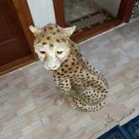 ‌مجسمه پلنگ زیبا وبزرگ|مجسمه، تندیس، ماکت|بهشهر, |دیوار