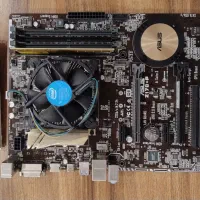 مادربرد + سی پی یو + رم