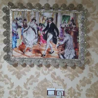 تابلو فرش برنز نونو|تابلو فرش|بهارستان, |دیوار