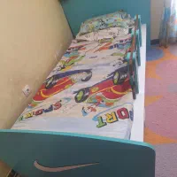 تخت و کمد کودک مدل نایک