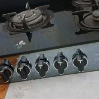 گاز پنج شعله شیشه ای جنس خوب|اجاق گاز و لوازم برقی پخت‌وپز|علی‌آباد کتول, |دیوار