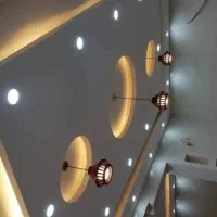 کناف سقف دکور تایل نور مخفی|خدمات پیشه و مهارت|بروجرد, |دیوار