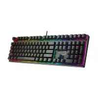 کیبورد گیمینگ حرفه ای با نورپردازی RGB رپو V700pro|قطعات و لوازم جانبی رایانه|تهران, گلستان (شهرک راه آهن)|دیوار