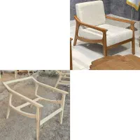 کلاف صندلی مینیمال مبل راحتی|مبلمان خانگی و میز عسلی|تهران, خلازیر|دیوار