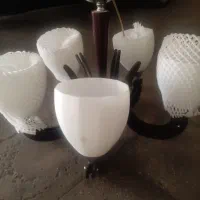 لوستر چوبی  ۵ شاخه