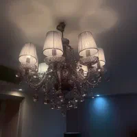 لوستر کریستال طوسی