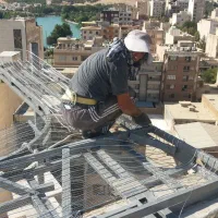 بنا .دیوار چین .سیمان کاری .کارهای ساختمان