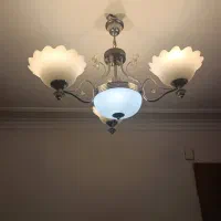 یک جفت لوستر سه شاخه|لوستر و چراغ آویز|تهران, تهران‌نو|دیوار
