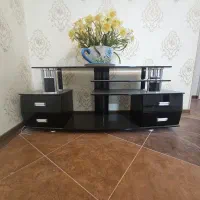 میز تلوزیون به هم راه گلدون