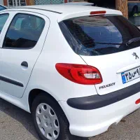 ۲۰۶ تیپ۲سفید|خودرو سواری و وانت|بیرجند, |دیوار