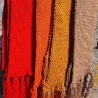 شال گردن دستبافت