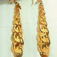 گوشواره طلا نو|جواهرات|دورود, |دیوار