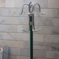 جا لباسی ایستاده تمام فلز ۱۴ شاخه