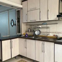 کابینت ام دی اف در حد نو همراه با هود اخوان