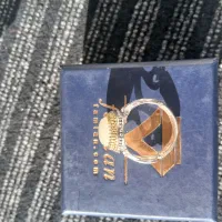 انگشتر نقره مردانه رگاب نقره تاج برنجی