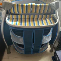 تخت پارک همراه صندلی غذا و تاب